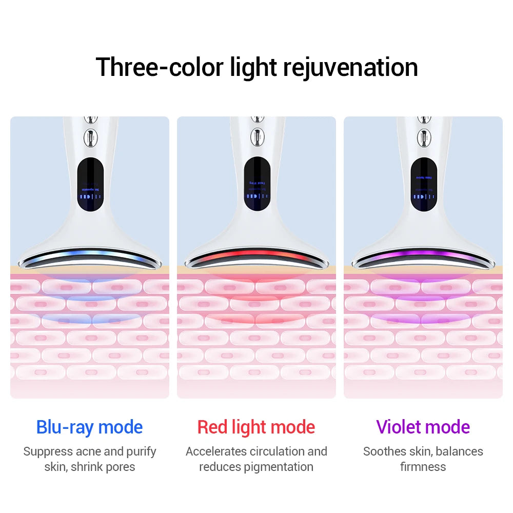 YOUTHGLOW 3 Color LED/EMS Microcurrent Skin Firming Device