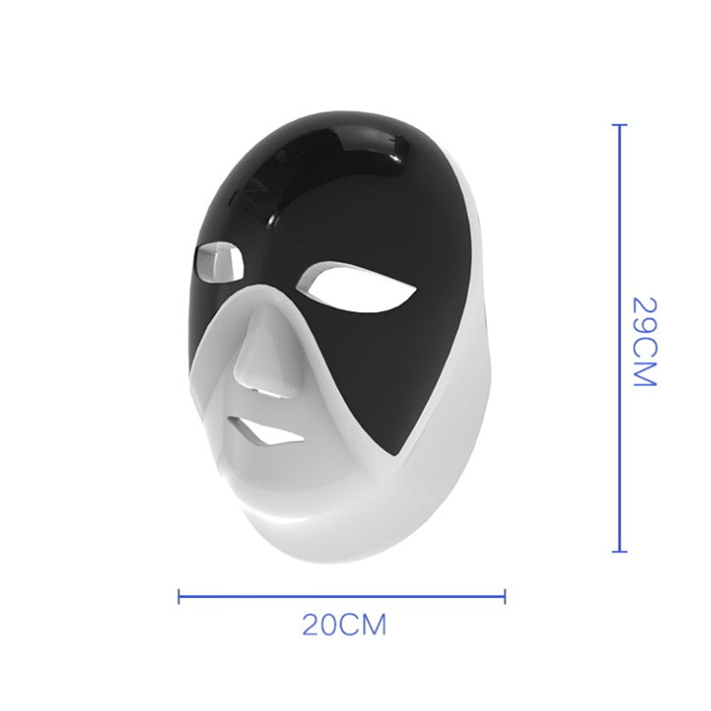 NUSKYNN PRO Smart Touch 3 Color LED Face and Neck Spa Mask