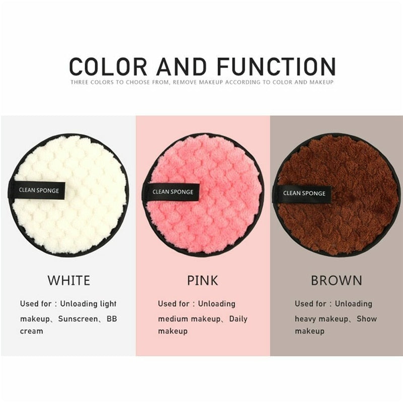 ECOPURE Reusable Bamboo Makeup Removal Pads MultiPack