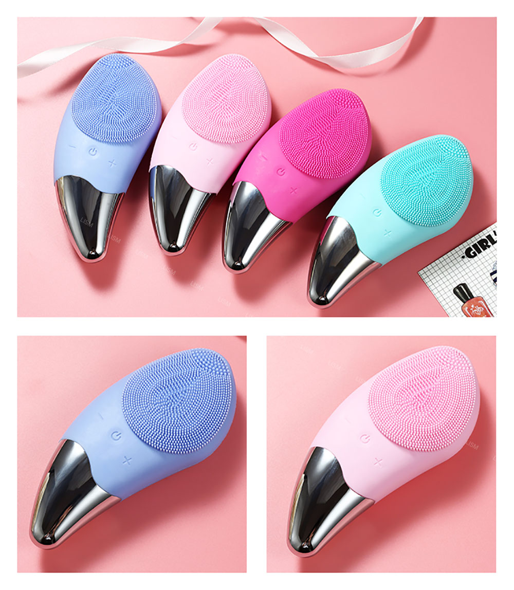 IMMA GLOWING Teardrop Silicone Face Cleansing Brush