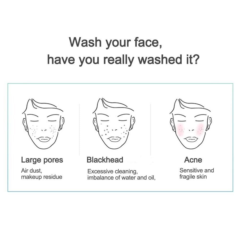 GLOWY Silicone Facial Cleansing Brush