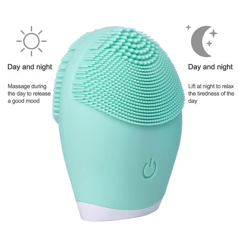 GLOWY Silicone Facial Cleansing Brush
