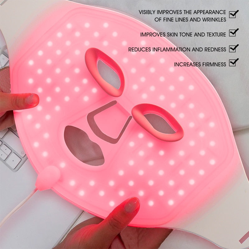 SO GLOW! Silicone LED Rejuvenating Mask