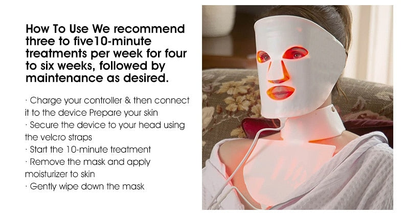 SO GLOW! Silicone LED Rejuvenating Mask