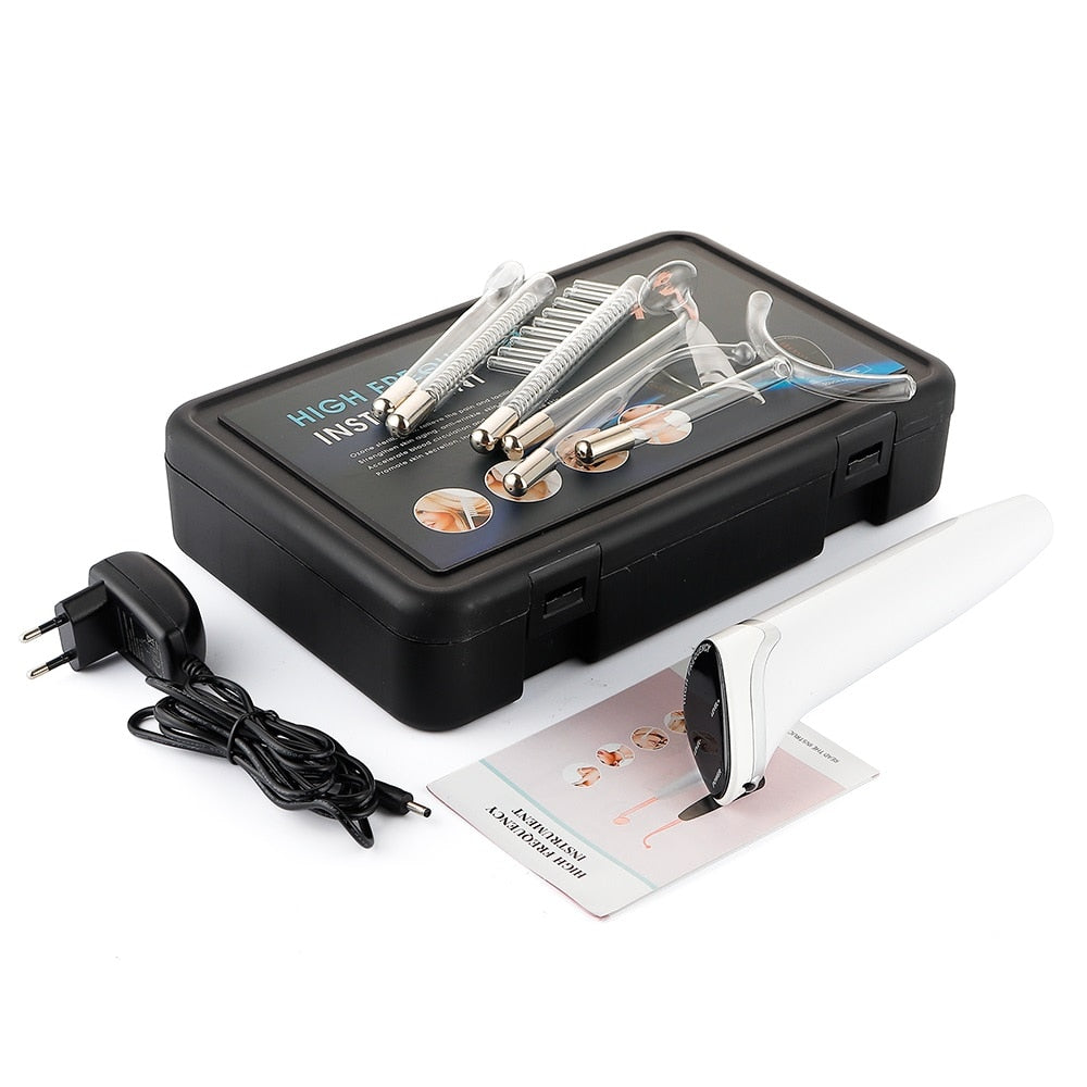 DERMAWAND PRO NEON 6 IN 1 High Frequency Electrotherapy Device