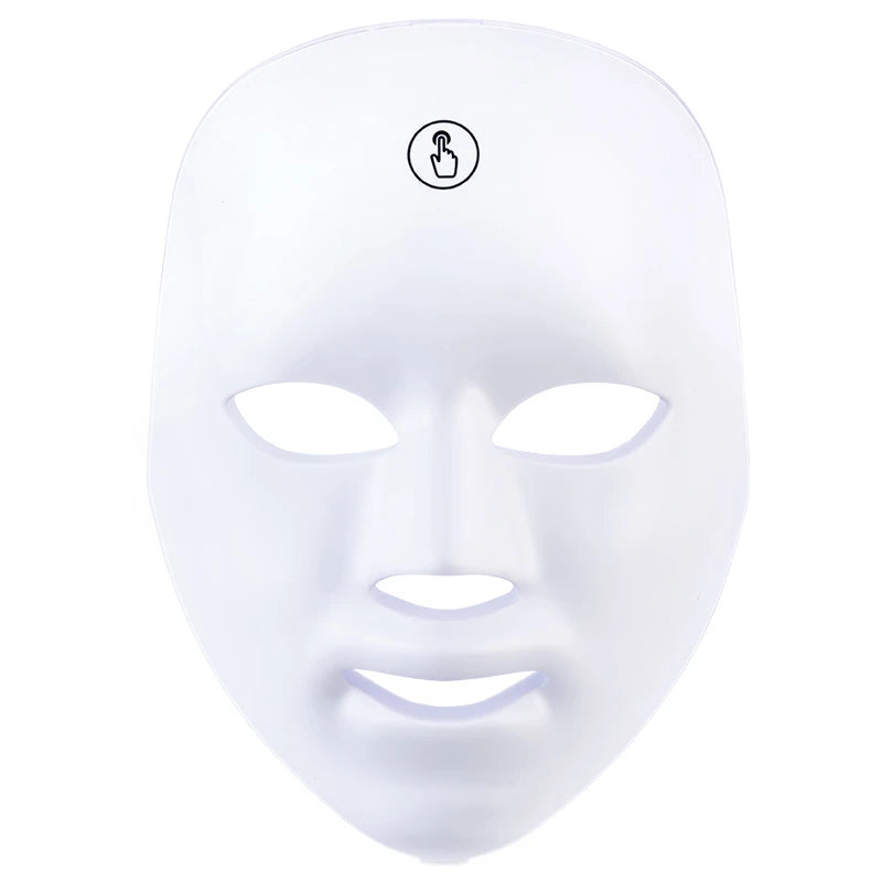 GLOPRO 7 Colors LED Rejuvenating White Opaque Face Mask