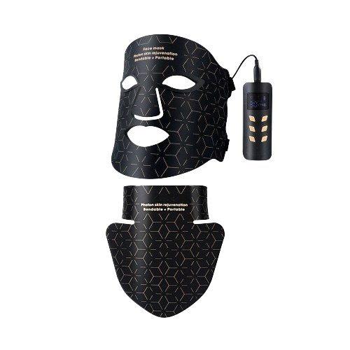 FLEXGLOW PRO Soft Silicone 4 Color/NIR LED Spa Mask