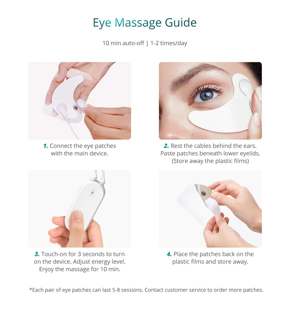 IJUVEM Heated EMS Microcurrent Eye Massager