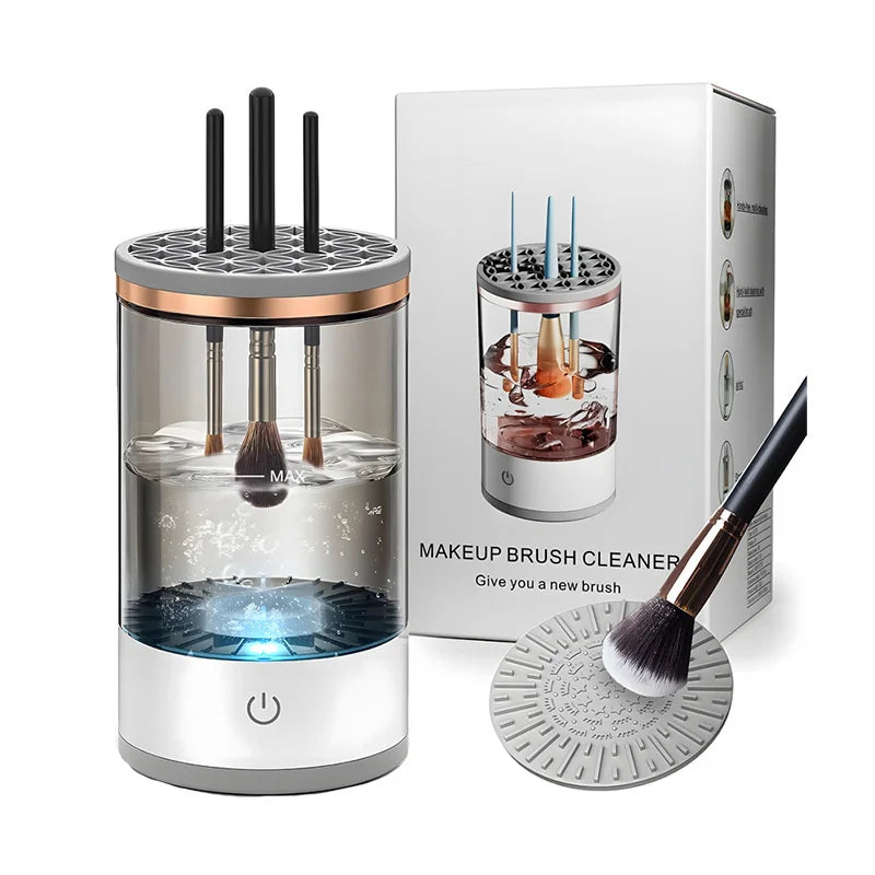 BLUME 3 In 1 Electric Makeup Brush Washer