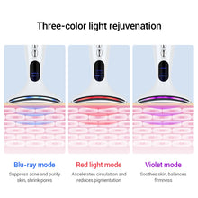 Load image into Gallery viewer, YOUTHGLOW 3 Color LED/EMS Microcurrent Skin Firming Device
