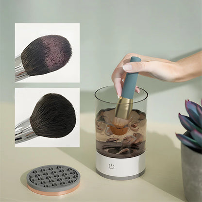 BLUME 3 In 1 Electric Makeup Brush Washer