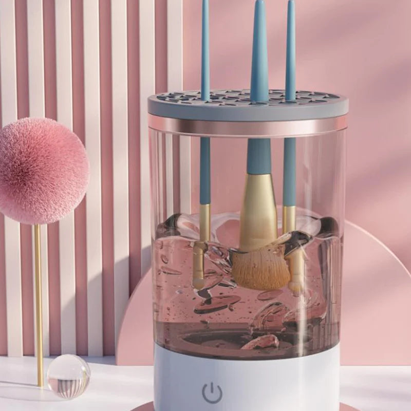 BLUME 3 In 1 Electric Makeup Brush Washer