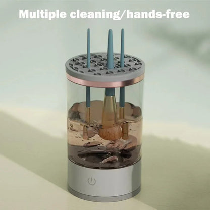 BLUME 3 In 1 Electric Makeup Brush Washer