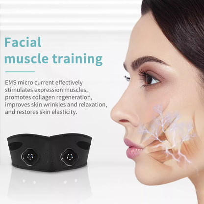 DERMAFIRM EMS Microcurrent Face Lifting Massager Band