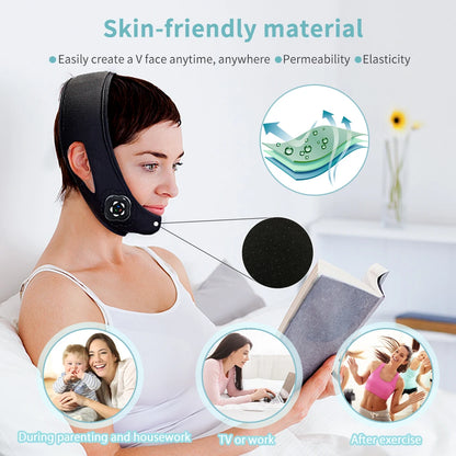 DERMAFIRM EMS Microcurrent Face Lifting Massager Band