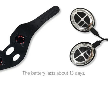 DERMAFIRM PRO EMS Microcurrent/LED Face Lifting Massager Band