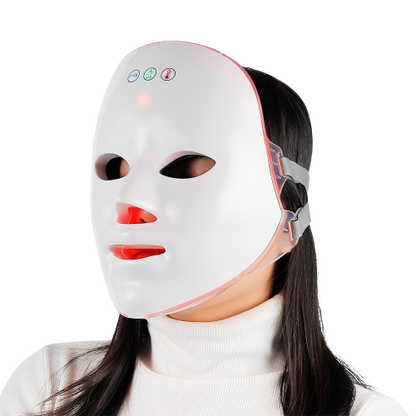 GLOPRO PLUS 7 Color Wireless LED/EMS/Heated Beauty Face Mask