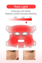 Load image into Gallery viewer, Vibrance 5 Color LED Soft Heating Rejuvenation Mask
