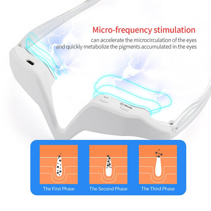 IFIRMA 4 in 1 EMS Microcurrent Red Light LED Eye Massager