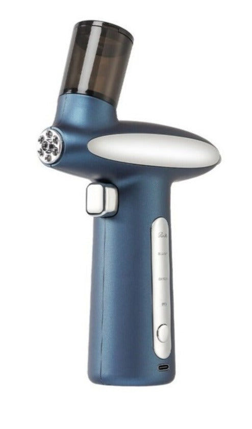 HYDRAGLOW Red & Blue LED Oxygen Skin Rejuvenator Nano Mist Airbrush Gun