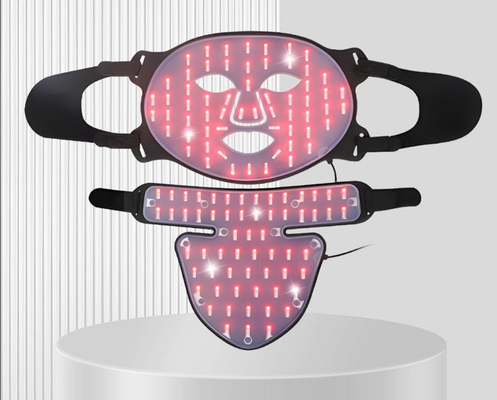FLEXGLOW PRO Soft Silicone 4 Color/NIR LED Spa Mask