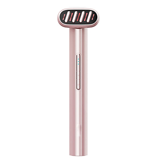 NUGLOW 5-in-1 Microcurrent/Red & Blue LED Skincare Wand