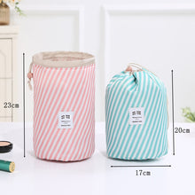 Load image into Gallery viewer, MADI &quot;Wind Blow, River Flow&quot; Makeup Organizer Bag
