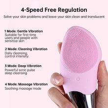 Load image into Gallery viewer, IMMA GLOWING Teardrop Silicone Face Cleansing Brush
