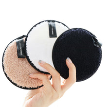 Load image into Gallery viewer, 3 Pcs Fiber Makeup Remover Pad Reusable Face Clean Sponge Cloth Towel Cosmetic Puff
