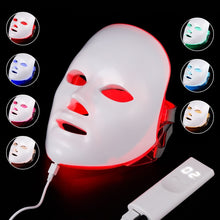 Load image into Gallery viewer, GLOPRO 7 Colors LED Rejuvenating White Opaque Face Mask
