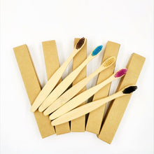 Load image into Gallery viewer, PUREGLOW Biodegradable Bamboo Toothbrush
