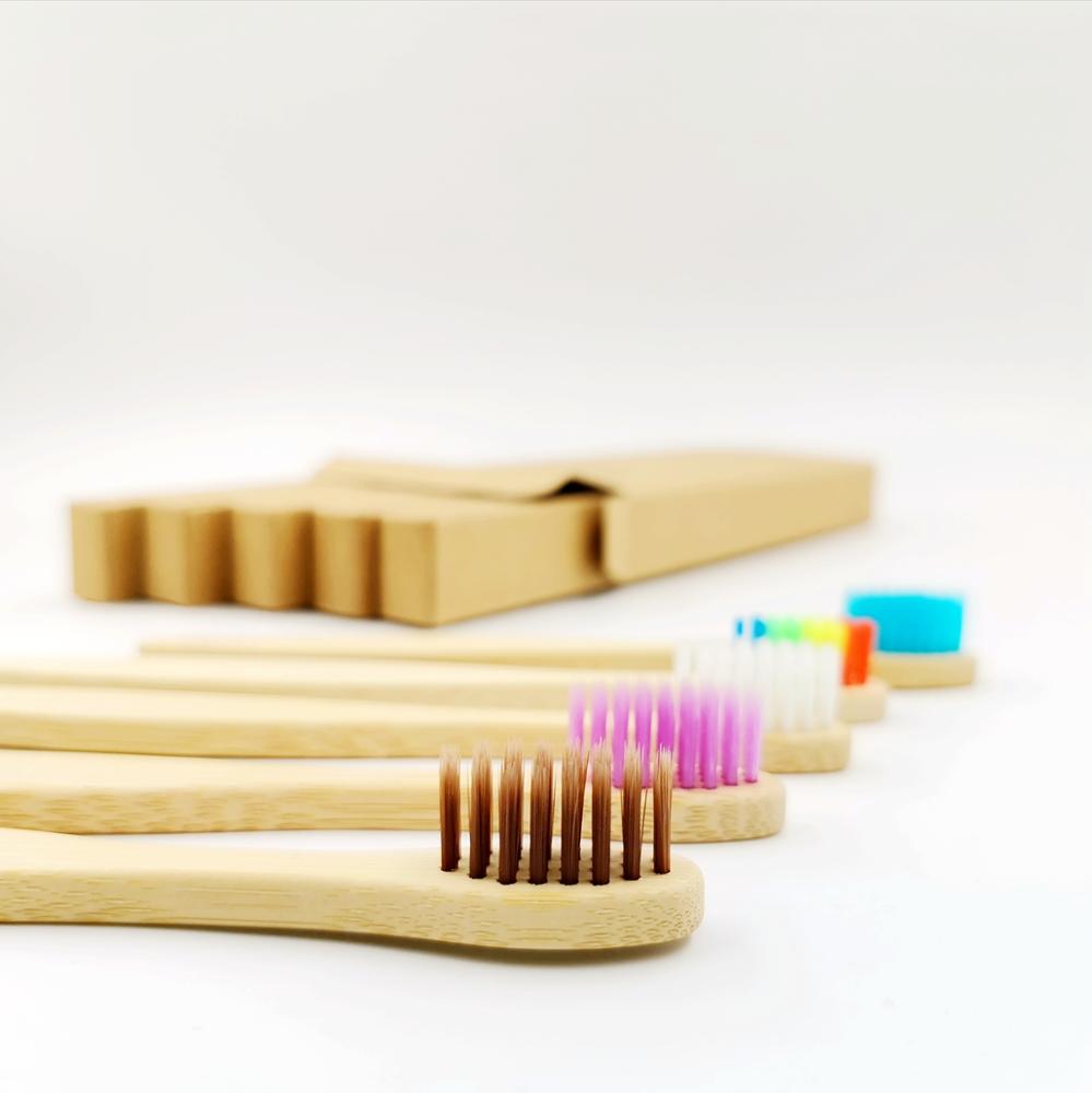 PUREGLOW Biodegradable Bamboo Toothbrush
