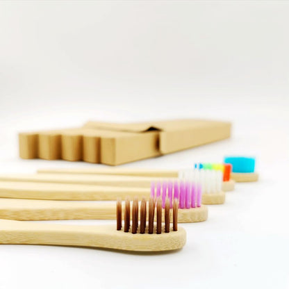 PUREGLOW Biodegradable Bamboo Toothbrush