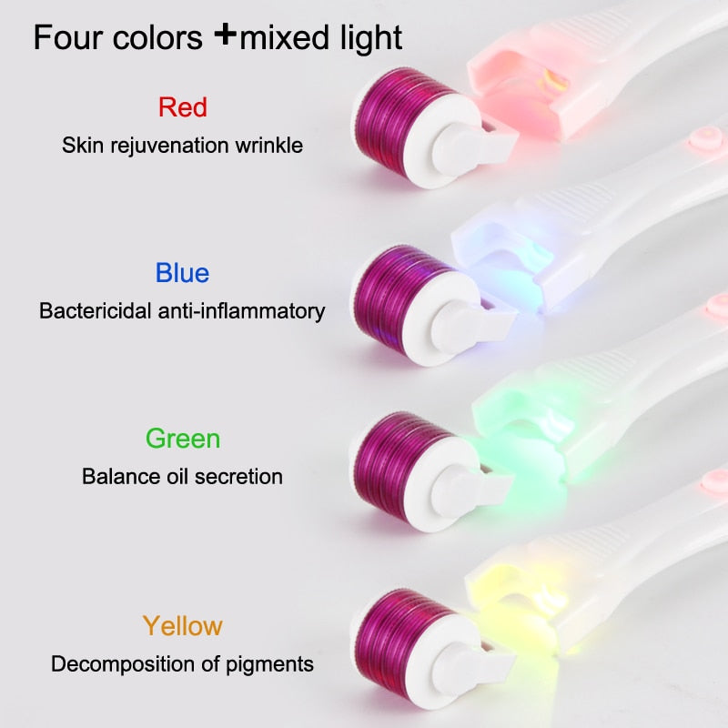 PROGLOW Electric LED Microneedle Derma Roller