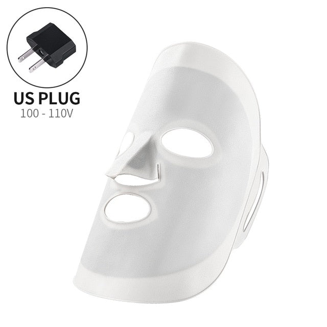 FLEXGLOW 3 Color LED Silicone Facial Beauty Mask