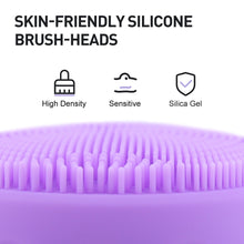 Load image into Gallery viewer, NUGLOW LILAC  Silicone Facial Cleanser
