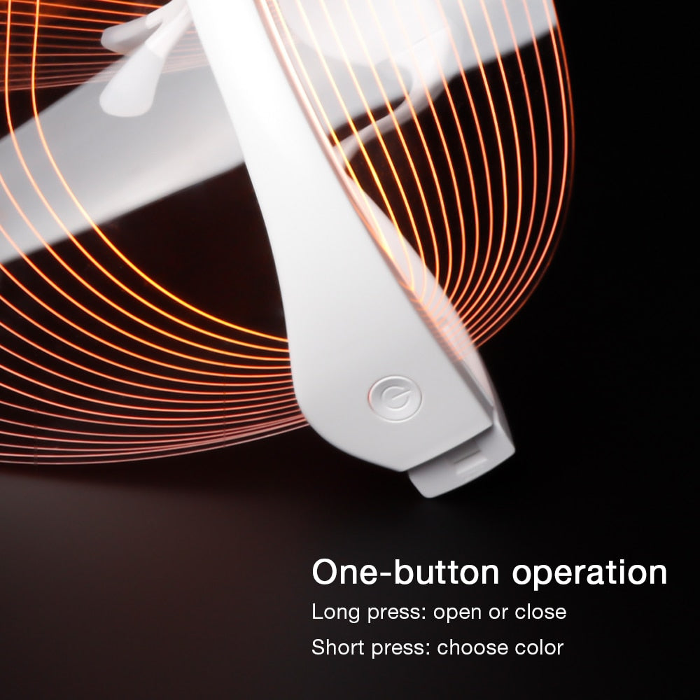LITEGLOW 7 Colors LED Rejuvenation Face Mask