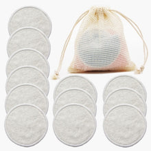 Load image into Gallery viewer, CLEANGLOW Reusable Bamboo Makeup Remover Pads

