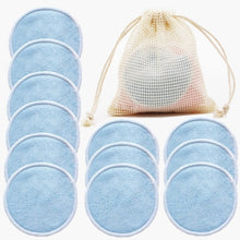 Load image into Gallery viewer, CLEANGLOW Reusable Bamboo Makeup Remover Pads
