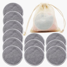 Load image into Gallery viewer, CLEANGLOW Reusable Bamboo Makeup Remover Pads
