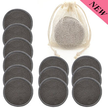 Load image into Gallery viewer, CLEANGLOW Reusable Bamboo Makeup Remover Pads
