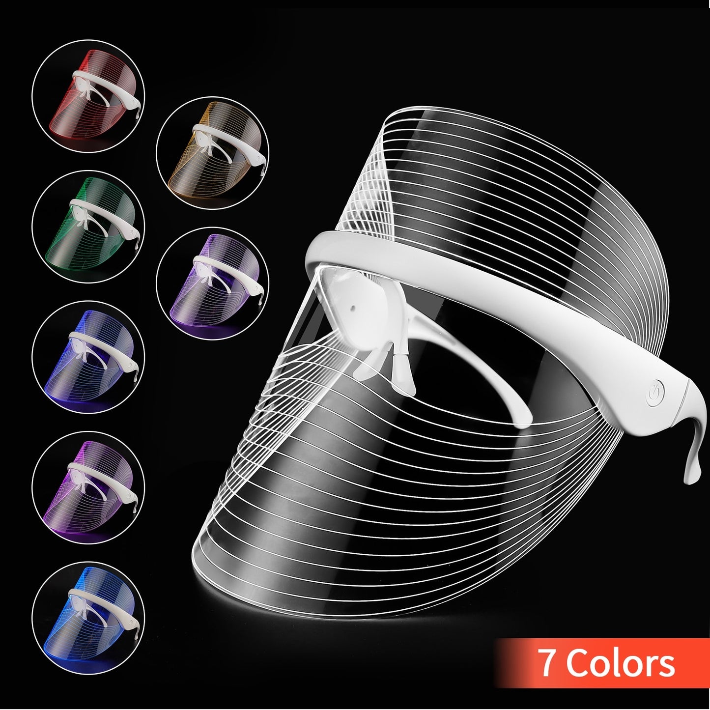 LITEGLOW 7 Colors LED Rejuvenation Face Mask