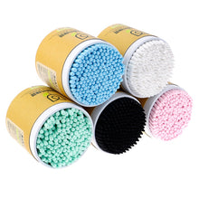 Load image into Gallery viewer, PUREGLOW Bamboo Biodegradable Cotton Swab Pack
