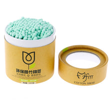 Load image into Gallery viewer, PUREGLOW Bamboo Biodegradable Cotton Swab Pack
