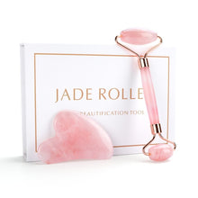 Load image into Gallery viewer, I&#39;M SO GLOWY Skin Sculptor Duo Set - Gua Sha and Derma Roller
