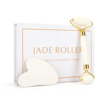 Load image into Gallery viewer, I&#39;M SO GLOWY Skin Sculptor Duo Set - Gua Sha and Derma Roller
