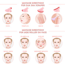 Load image into Gallery viewer, I&#39;M SO GLOWY Skin Sculptor Duo Set - Gua Sha and Derma Roller
