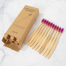 Load image into Gallery viewer, PUREGLOW Biodegradable Bamboo Toothbrush
