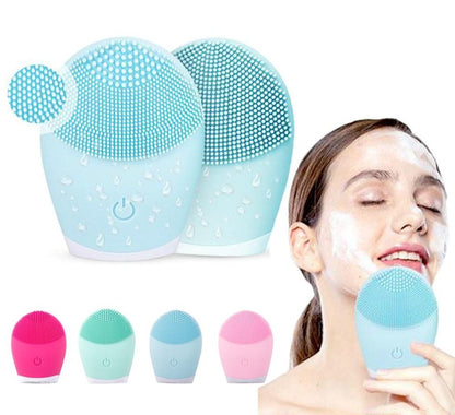 GLOWY Silicone Facial Cleansing Brush