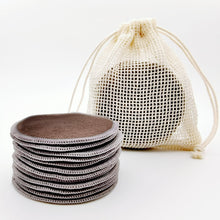 Load image into Gallery viewer, CLEANGLOW Reusable Bamboo Makeup Remover Pads
